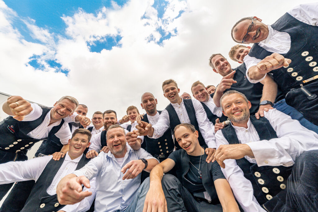Team der Zimmerei von W. Krämer